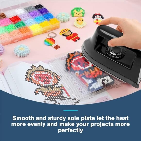 Mini Crafts Iron Handy Heat Press Machine Kit Portable with PVC Doormat - Picture 4 of 16